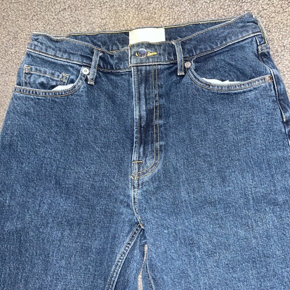 EVERLANE THE ORIGINAL CHEEKY JEAN - Medium Wash Blue - Organic Cotton - EUC - 27 - Picture 2 of 12